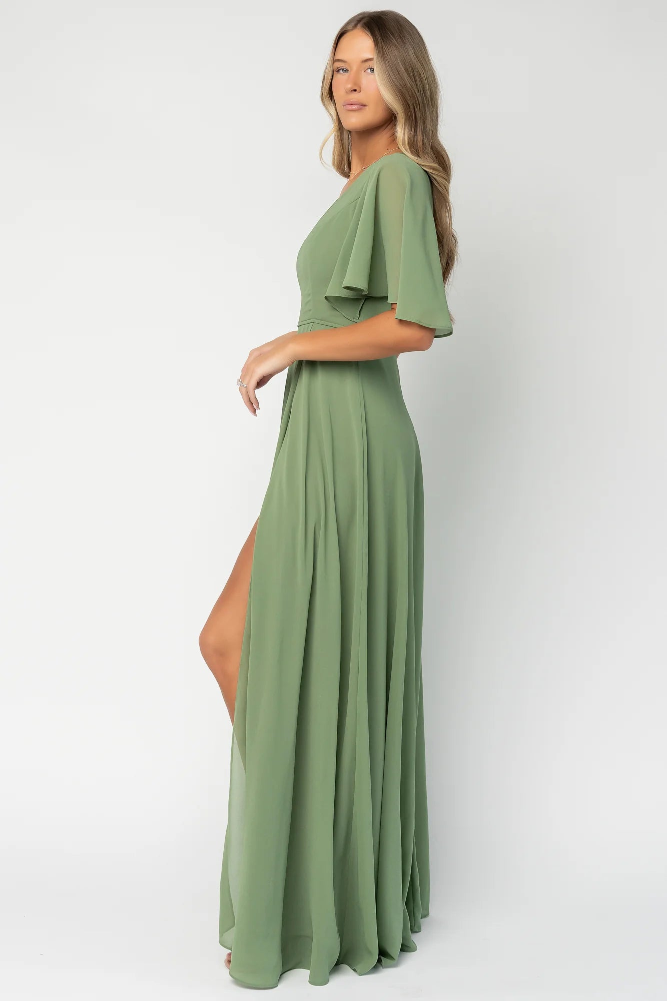 Valetta Maxi Dress | Olive