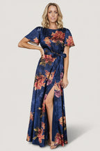 Colina Maxi Dress | Navy Floral