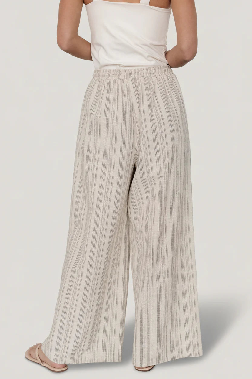 Antale Pants | Natural Multi Stripe