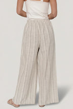 Antale Pants | Natural Multi Stripe
