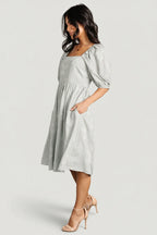 Avery Short Dress | Sage