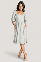 Avery Short Dress | Sage