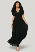 Birdie Maxi Dress | Black