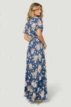 Birdie Maxi Dress | Blue + Blush Floral