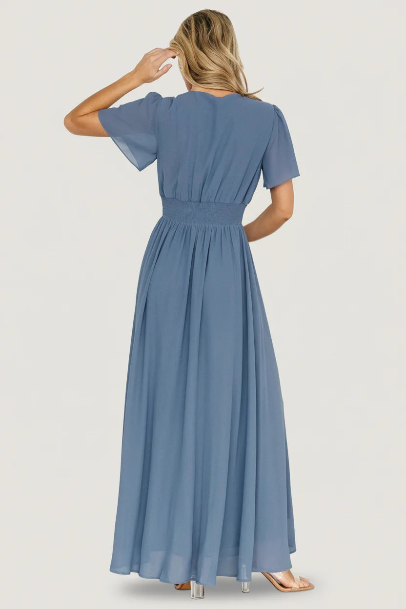 Birdie Maxi Dress | Whisper Blue