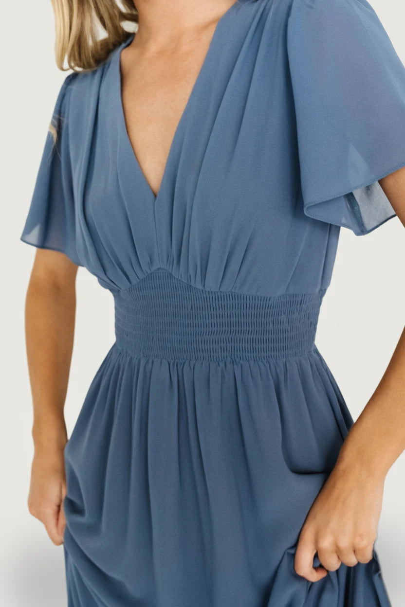 Birdie Maxi Dress | Whisper Blue