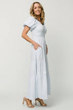 Carrington Maxi Dress | Light Blue