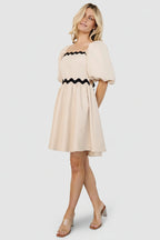 Cecelia Short Dress | Sand