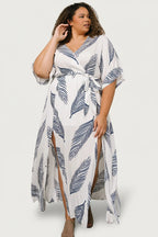 Corinth Maxi Dress | Navy Print