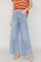 Emmi Mid Rise Wide Leg Jeans | Medium Wash