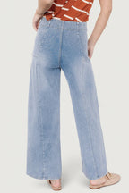 Emmi Mid Rise Wide Leg Jeans | Medium Wash