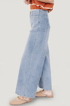 Emmi Mid Rise Wide Leg Jeans | Medium Wash