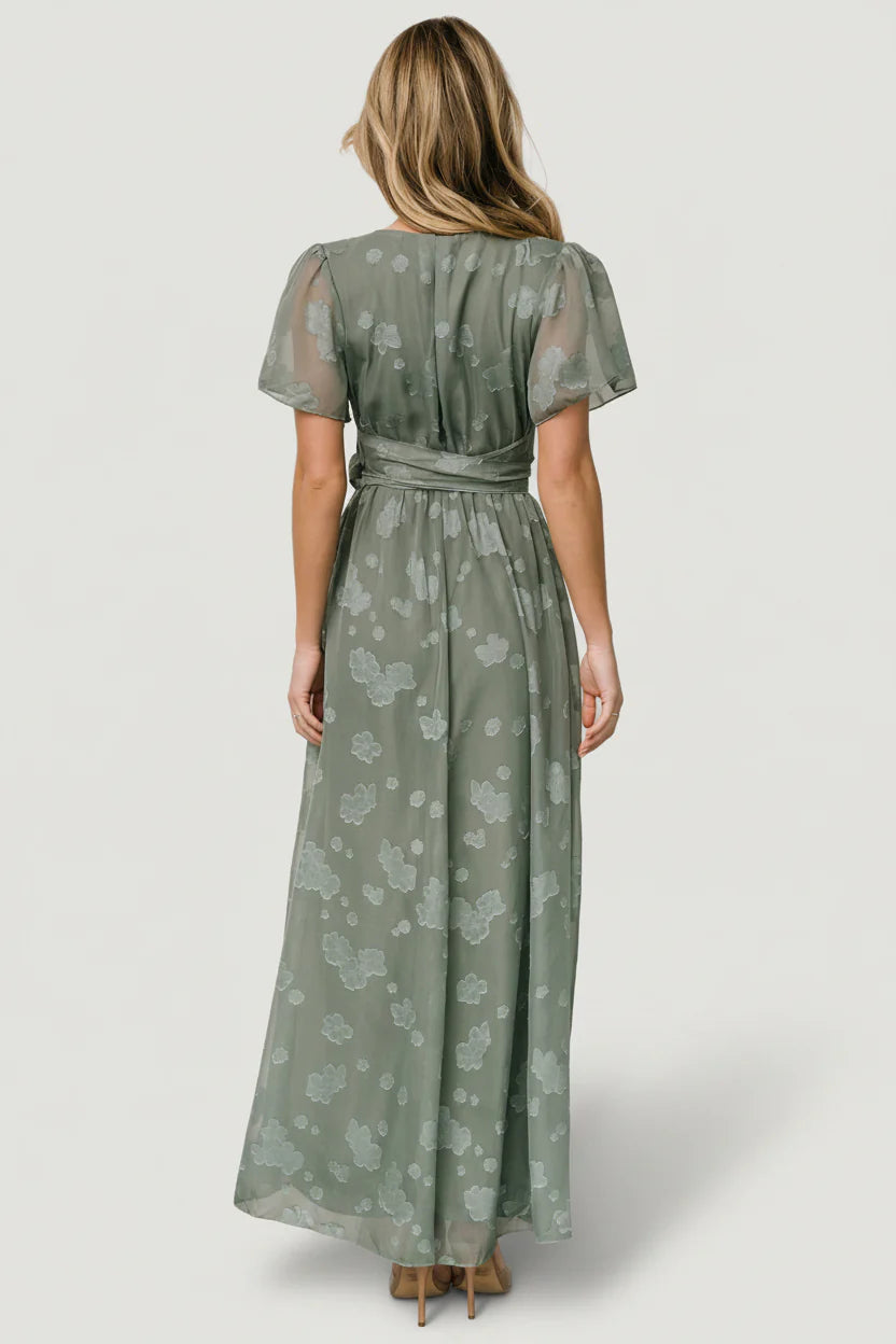 Faye Maxi Dress | Eucalyptus