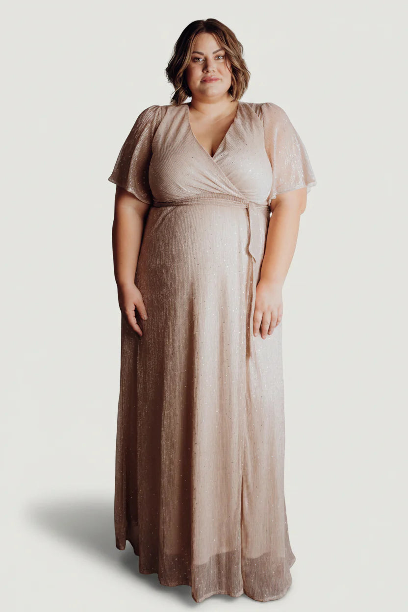 Grace Sparkle Gown | Champagne