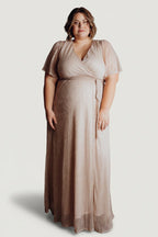 Grace Sparkle Gown | Champagne
