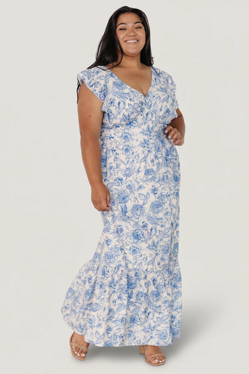 Hampton Maxi Dress | Blue Print