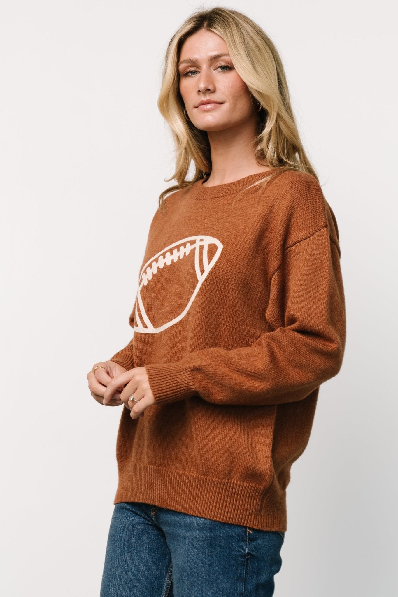 Kelce Sweater | Brown