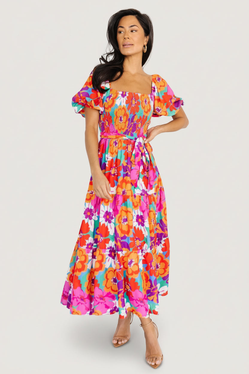 Mazatlan Maxi Dress | Multi Floral
