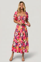 Mazatlan Maxi Dress | Vibrant Floral