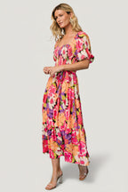 Mazatlan Maxi Dress | Vibrant Floral