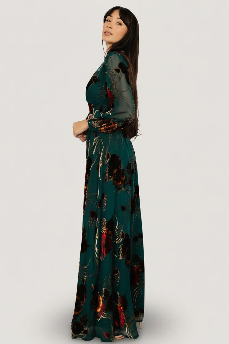 Mikla Maxi Dress | Jade Multi