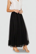 Mila Tulle Skirt | Black