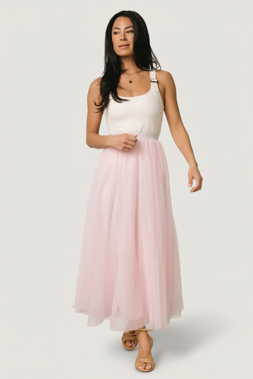 Mila Tulle Skirt | Rosy Pink