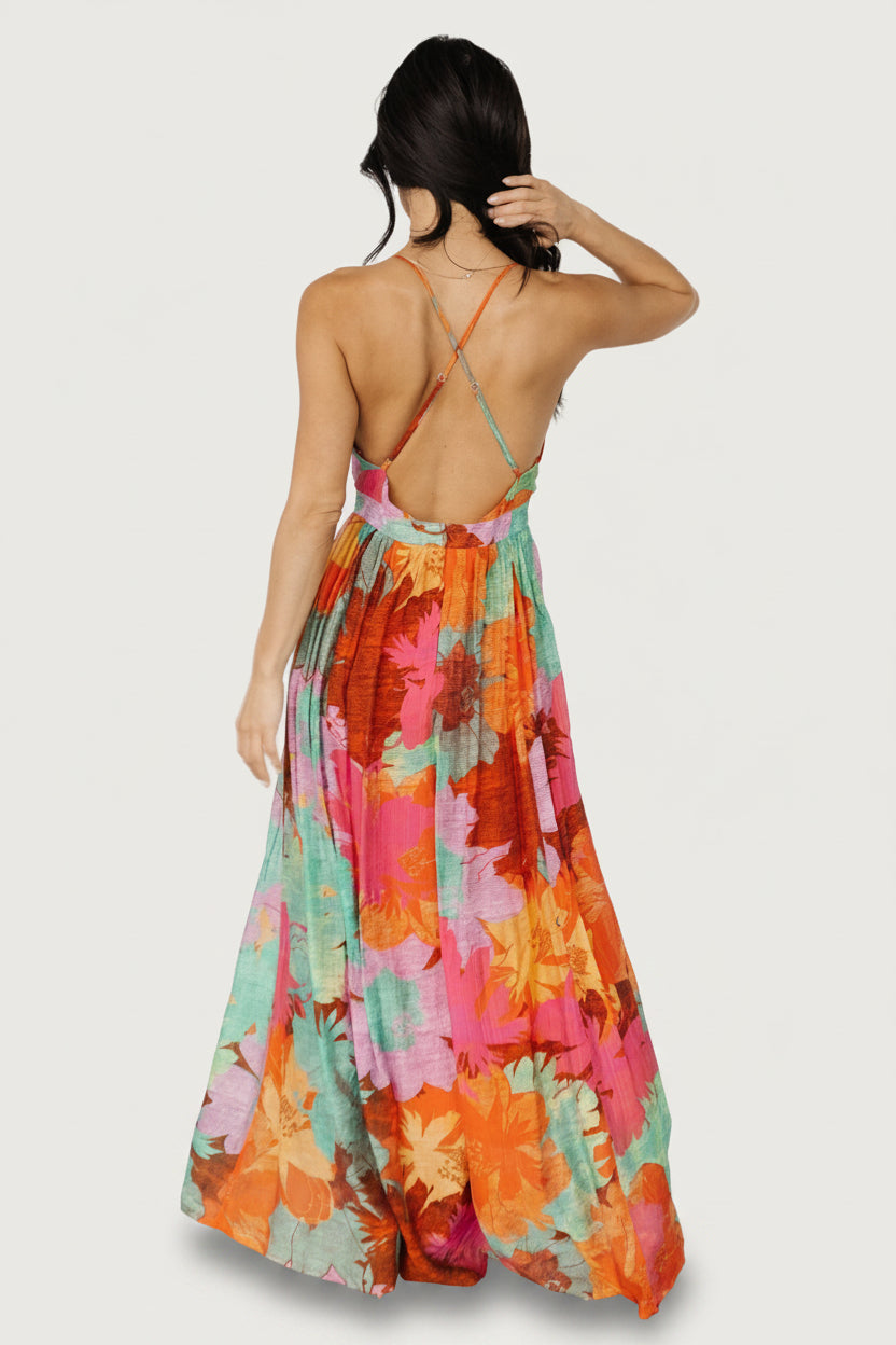 Miramar Maxi Dress | Multi Print