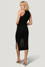 Nalani Knit Tank Dress | Black