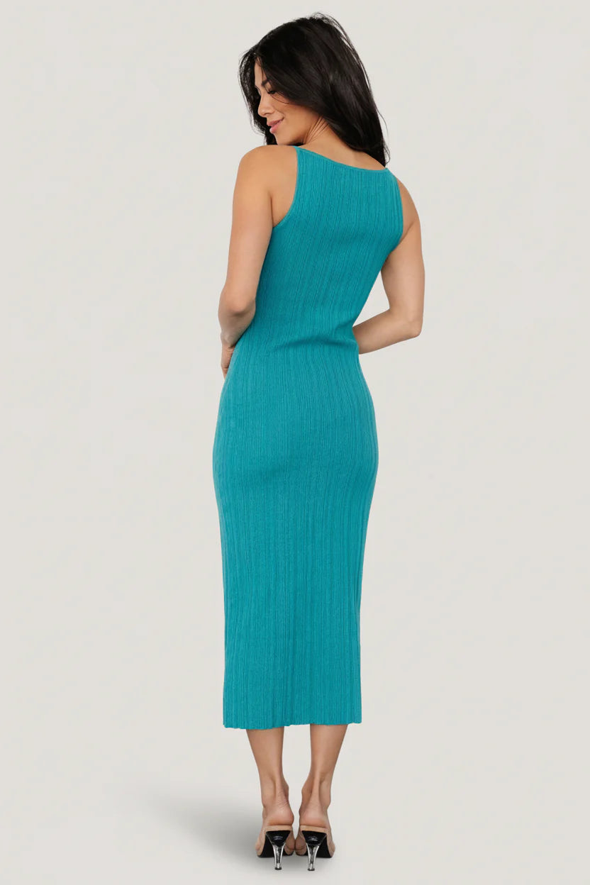Natia Tank Dress | Teal