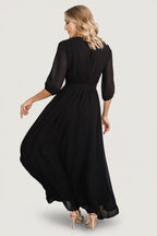 Rebecca Maxi Dress | Black