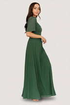Sierra Sweetheart Maxi Dress | Evergreen
