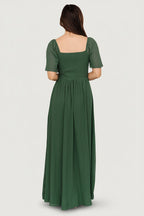 Sierra Sweetheart Maxi Dress | Evergreen