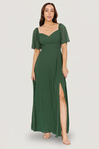 Sierra Sweetheart Maxi Dress | Evergreen