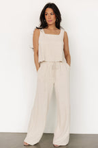 Sparrow Tank + Pants Set | Natural