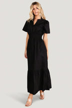 Vera Maxi Dress | Black