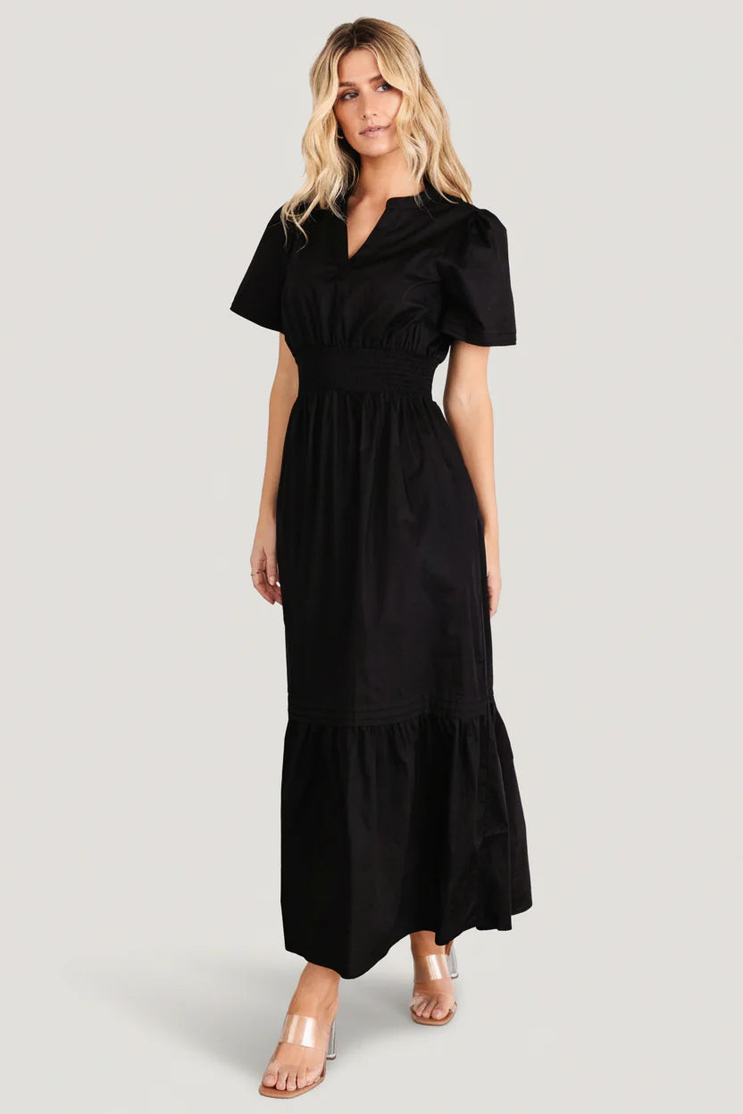 Vera Maxi Dress | Black